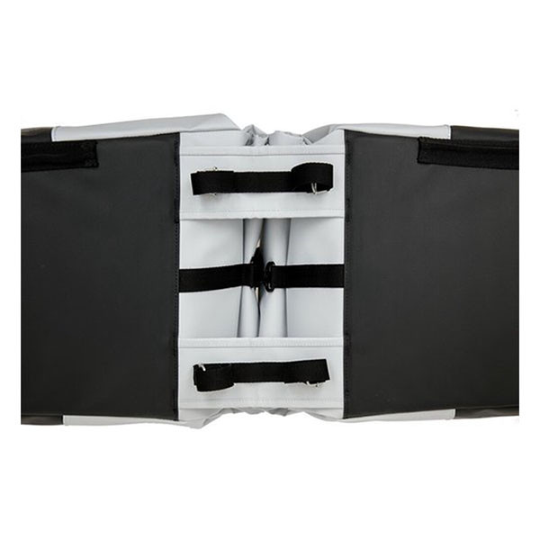 Newlooxs Fietstas dubbel | New Looxs | Nyborg | 34 liter (Lichtgrijs/zwart) RT1767 K170404746 - 3