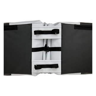 Newlooxs Fietstas dubbel | New Looxs | Nyborg | 34 liter (Lichtgrijs/zwart) RT1767 K170404746 - 3