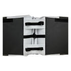 Newlooxs Fietstas dubbel | New Looxs | Nyborg | 34 liter (Lichtgrijs/zwart) RT1767 K170404746 - 3