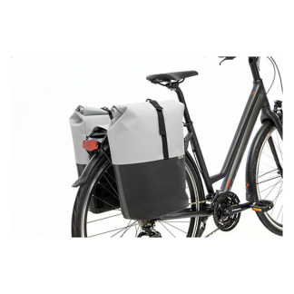 Newlooxs Fietstas dubbel | New Looxs | Nyborg | 34 liter (Lichtgrijs/zwart) RT1767 K170404746 - 4