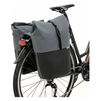 Newlooxs Fietstas dubbel | New Looxs | Nyborg | 34 liter (Rood/zwart) RT1766 K170404748 - 9