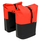 Newlooxs Fietstas dubbel | New Looxs | Nyborg MIK | 34 liter (Rood/zwart) RT1769 K170404754 - 1