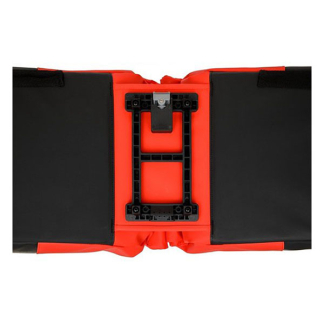 Newlooxs Fietstas dubbel | New Looxs | Nyborg MIK | 34 liter (Rood/zwart) RT1769 K170404754 - 3