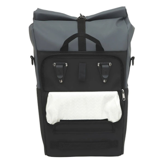 Newlooxs Fietstas enkel | New Looxs | Nyborg | 17 liter (Donkergrijs/zwart) RT1762 K170404749 - 3