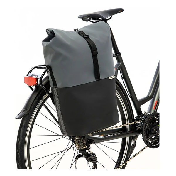 Newlooxs Fietstas enkel | New Looxs | Nyborg | 17 liter (Donkergrijs/zwart) RT1762 K170404749 - 4