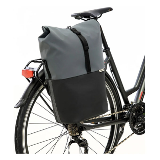 Newlooxs Fietstas enkel | New Looxs | Nyborg | 17 liter (Donkergrijs/zwart) RT1762 K170404749 - 4