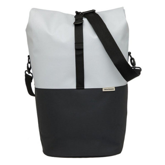 Newlooxs Fietstas enkel | New Looxs | Nyborg | 17 liter (Lichtgrijs/zwart) RT1764 K170404751 - 2