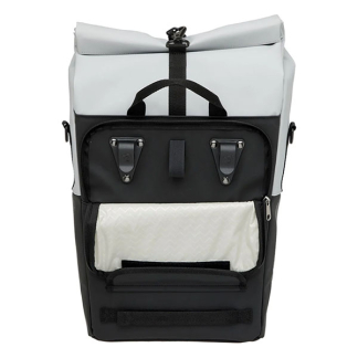 Newlooxs Fietstas enkel | New Looxs | Nyborg | 17 liter (Lichtgrijs/zwart) RT1764 K170404751 - 3