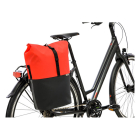 Newlooxs Fietstas enkel | New Looxs | Nyborg | 17 liter (Rood/zwart) RT1763 K170404750 - 4