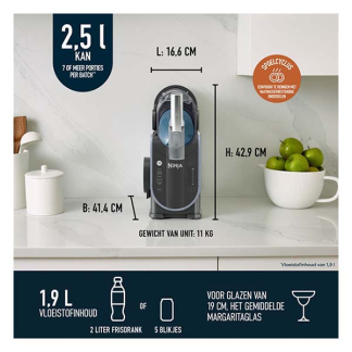 Ninja SLUSHi machine | 2.5 liter (5 standen) FS301EU K170101255 - 5