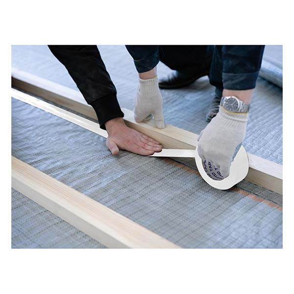 Nitto Isolatietape | Nitto | 10 meter (100 mm, Binnen/Buiten, Wit) 1047N-B K010809297 - 2