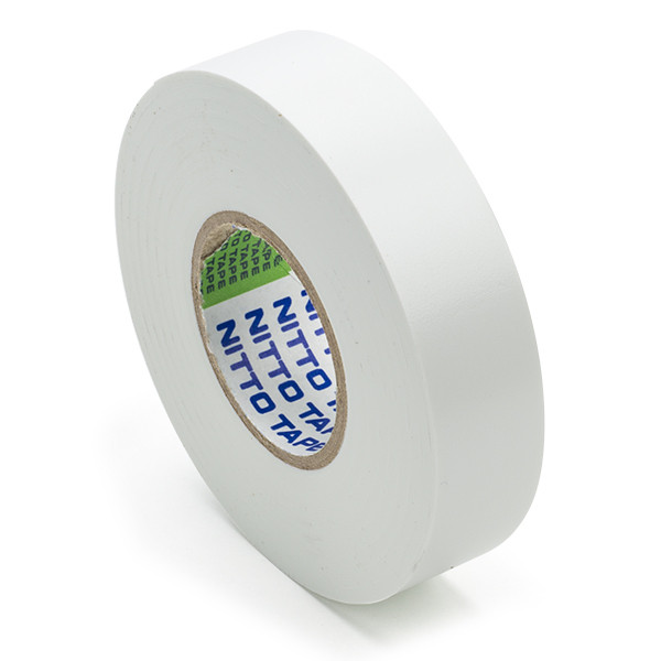 Nitto Isolatietape | Nitto | 20 meter (19 mm, Binnen/Buiten, Wit) 1045N-BPC K010809292 - 1