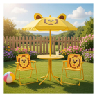 Outdoor Living Tuinset kind | Outdoor Living (Met tafel, 2 stoelen en parasol, Inklapbaar) 841596 K170104780 - 3