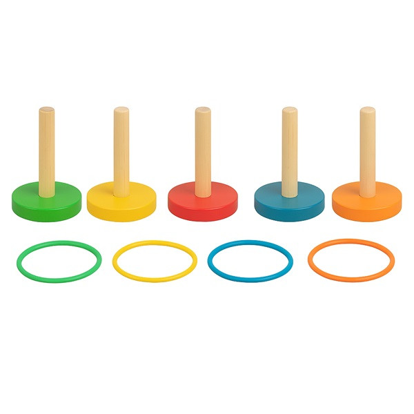Outdoor games Ringwerpen | Outdoor Games (10-delig, Hout, Kunststof) S24200320 K071000179 - 1