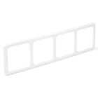 Afdekraam | PEHA | ST (4-voudig, Wit)