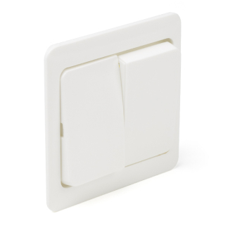 PEHA Bedieningswip voor inbouwschakelaar | PEHA | ST (Serie & Wissel/Wissel, Wit) 54621 66.011.04 K180106563 - 1