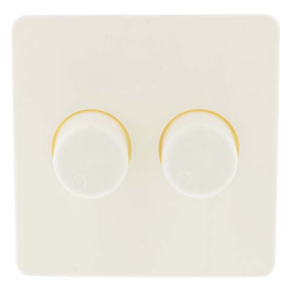 PEHA Dimmerknop | PEHA | ST (LED, Duo, Wit) 6601195 K180106527 - 2