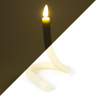 PEHA Flexibele LED dinerkaars | PEHA | 40 cm (Buigbaar, Bewegende vlam, Ivoor) MB-30410 K150303156 - 1