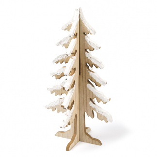 PEHA Houten kerstboom | PEHA | 40 cm (Besneeuwd) TR-72820 K150303232 - 1