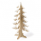 Houten kerstboom | PEHA | 40 cm (Besneeuwd)