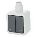 PEHA Jaloezieschakelaar voor buiten | PEHA (1-polig, Grijs) 66.028.11 K180108127 - 3