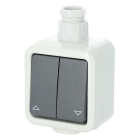 PEHA Jaloezieschakelaar voor buiten | PEHA (Impuls, Grijs) 66.028.04 K180108125 - 2