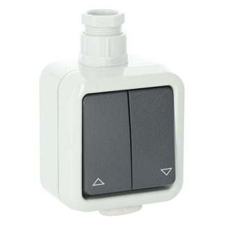 PEHA Jaloezieschakelaar voor buiten | PEHA (Impuls, Grijs) 66.028.04 K180108125 - 3