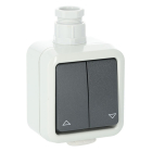 PEHA Jaloezieschakelaar voor buiten | PEHA (Impuls, Grijs) 66.028.04 K180108125 - 3