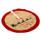 PEHA Kerstboomkleed | PEHA | Ø 90 cm (Rood/Bruin) BB-14075 K150303220