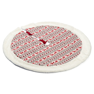 PEHA Kerstboomkleed | PEHA | Ø 90 cm (Wit/Rood) BB-44310 K150303254 - 1