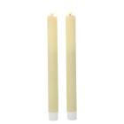 PEHA Led dinerkaars | 2 stuks | 25.5 cm | PEHA (Bewegende vlam, Crème) MB-30105 K150303135 - 2