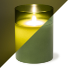 PEHA Led kaars | 10 cm | PEHA (In glas, Timer, Groen) MB-11235 K150303141 - 1