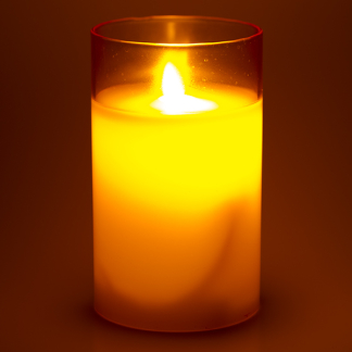 PEHA Led kaars | 12.5 cm | PEHA (In glas, Timer, Amber) MB-11345 K150303151 - 3