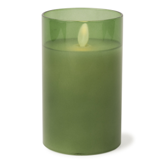 PEHA Led kaars | 12.5 cm | Peha (In glas, Timer, Groen) MB-11240 K150303142 - 2