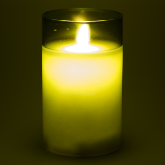 PEHA Led kaars | 12.5 cm | Peha (In glas, Timer, Groen) MB-11240 K150303142 - 3