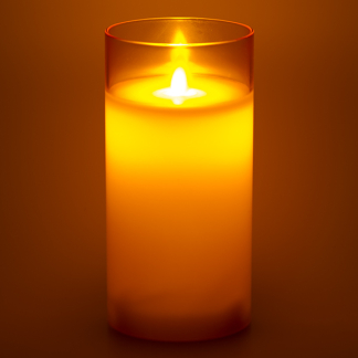 PEHA Led kaars | 15 cm | Peha (In glas, Timer, Amber) MB-11350 K150303152 - 3