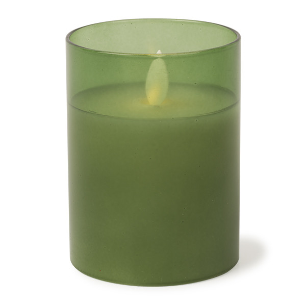 PEHA Led kaars | PEHA | 10 cm (In glas, Timer, Groen) MB-11235 K150303141 - 2