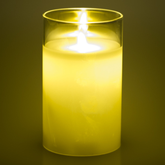 PEHA Led kaars | PEHA | 12.5 cm (In glas, Timer, Wit) MB-10305 K150303139 - 3