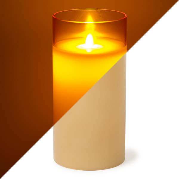 PEHA Led kaars | PEHA | 15 cm (In glas, Timer, Amber) MB-11350 K150303152 - 1