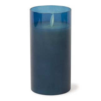 PEHA Led kaars | PEHA | 15 cm (In glas, Timer, Blauw) MB-11320 K150303149 - 2