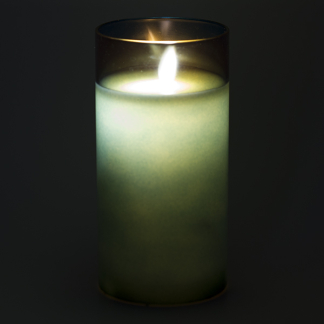 PEHA Led kaars | PEHA | 15 cm (In glas, Timer, Blauw) MB-11320 K150303149 - 3