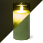 PEHA Led kaars | PEHA | 15 cm (In glas, Timer, Groen) MB-11245 K150303143 - 1