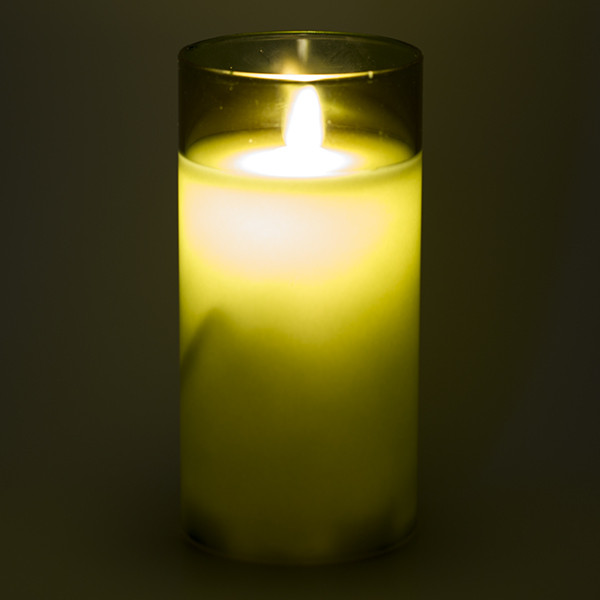 PEHA Led kaars | PEHA | 15 cm (In glas, Timer, Groen) MB-11245 K150303143 - 3