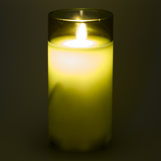 PEHA Led kaars | PEHA | 15 cm (In glas, Timer, Groen) MB-11245 K150303143 - 3