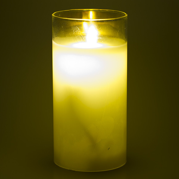 PEHA Led kaars | PEHA | 15 cm (In glas, Timer, Wit) MB-10310 K150303140 - 3
