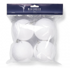 PEHA Nep sneeuwballen | Ø 8 cm (4 stuks) RN-10100 K150303229 PEHA Nep sneeuwballen | Ø 8 cm (4 stuks) RN-10100 K150303229