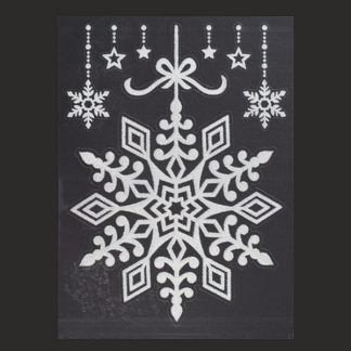 PEHA Raamsticker kerst | PEHA | 29.5 x 40 cm (Sneeuwvlok) RD-60760 K150303219 - 