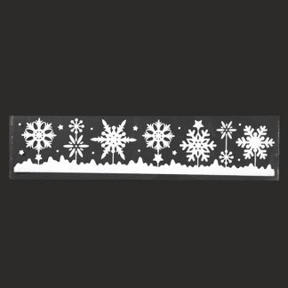 PEHA Raamsticker kerst | PEHA | 9.5 x 40 cm (Sneeuwvlokken) RD-60220 K150303213 - 