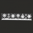 PEHA Raamsticker kerst | PEHA | 9.5 x 40 cm (Sneeuwvlokken) RD-60220 K150303213