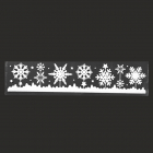 PEHA Raamsticker kerst | PEHA | 9.5 x 40 cm (Sneeuwvlokken) RD-60220 K150303213 PEHA Raamsticker kerst | PEHA | 9.5 x 40 cm (Sneeuwvlokken) RD-60220 K150303213